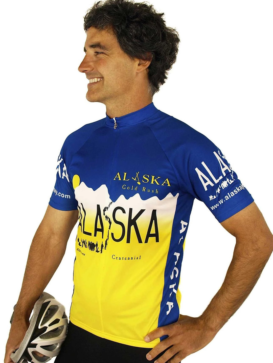 Alaska Gold Rush Cycling Jersey Free Spirit Bike Jerseys